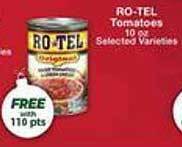 Price Chopper Ro-tel tomatoes offer