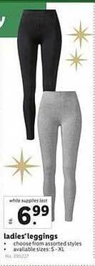 Lidl Ladies' leggings offer
