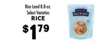 Maceys Rice land rice offer