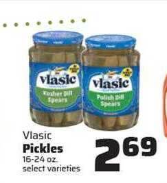 County Market Vlasic pickles offer