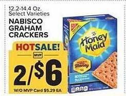 Food Lion Nabisco graham crackers offer