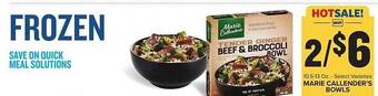 Food Lion Marie callender's bowls offer
