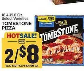 Food Lion Tombstone pizza offer