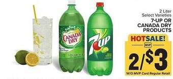 Food Lion 7up or canada dry products offer