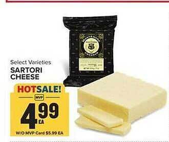 Food Lion Sartori cheese offer