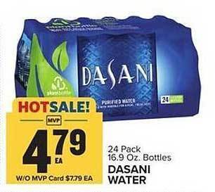 Food Lion Dasani water offer