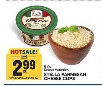 Food Lion Stella parmesan cheese cups offer
