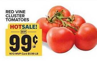 Food Lion Red vine cluster tomatoes offer