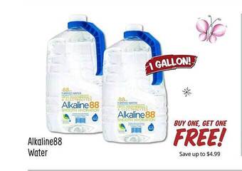 Sprouts Farmers Market Alkaline88 water offer