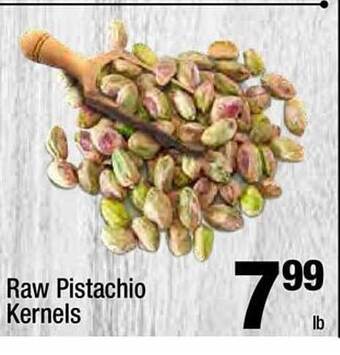 Super King Markets Raw pistachio kernels offer