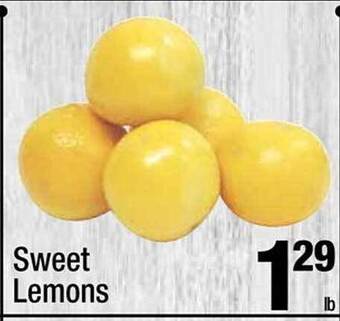 Super King Markets Sweet lemons offer