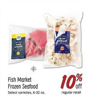 Sprouts Farmers Market Fish market frozen seafood offer