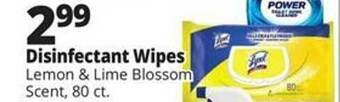 Ocean State Job Lot Disinfectant wipes offer