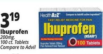 Ocean State Job Lot Ibuprofen offer