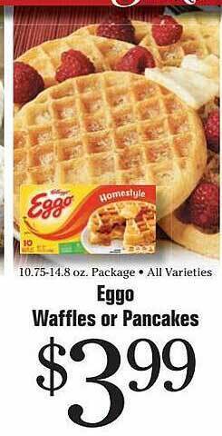 Morton Williams Eggo waffles or pancakes offer