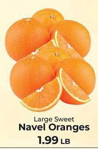 Sunset Foods Navel oranges offer