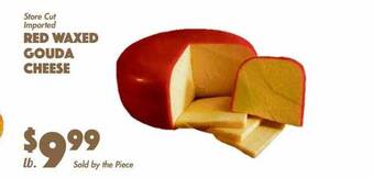 The Food Emporium Red waxed gouda cheese offer