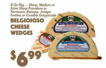 The Food Emporium Belgioioso cheese wedges offer