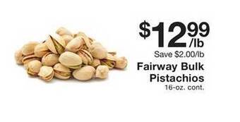 Fairway Store Market Fairway bulk pistachios offer