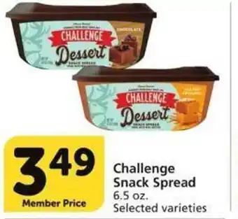 Vons Challenge snack spread offer