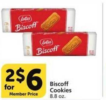 Vons Biscoff cookies offer