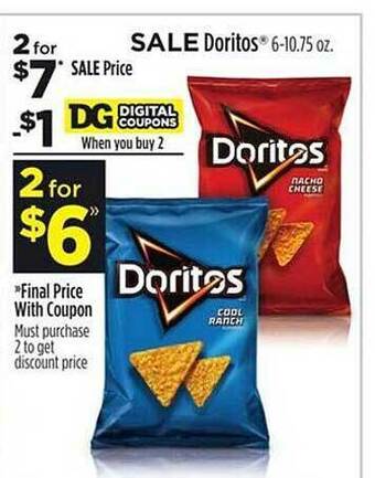 Dollar General Doritos offer
