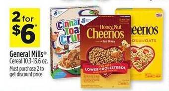 Dollar General General mills cereal offer