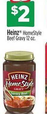 Dollar General Heinz homestyle beef gravy offer