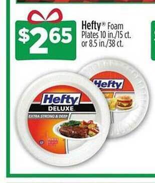 Dollar General Hefty foam plates offer