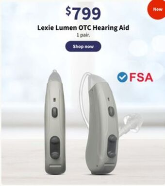 Walgreens Lexie lumen otc hearing aid offer