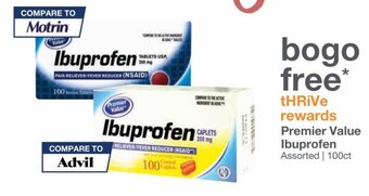 Kinney Drugs Premier Value Ibuprofen 100 ct. offer