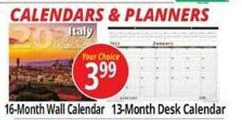 Ocean State Job Lot Calendars & planners offer