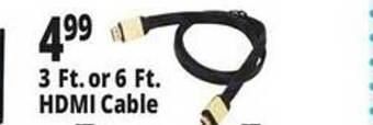 Ocean State Job Lot Hdmi cable offer