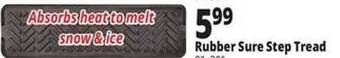Ocean State Job Lot Rubber sure step tread offer