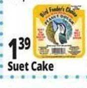 Ocean State Job Lot Suet cake offer