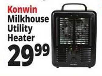 Ocean State Job Lot Konwin milkhouse utility heater offer