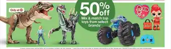 Target Mix & match top toys from select brands offer