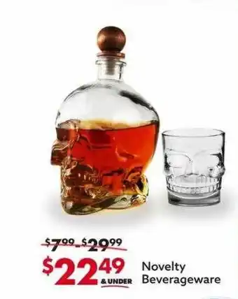 Big Lots Novelty beverageware offer