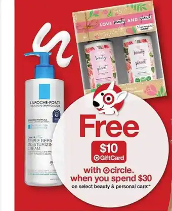 Target Beauty & personnal care offer