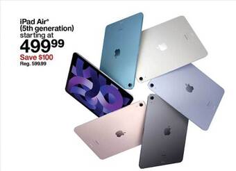 Target Ipad air (5th generation) offer