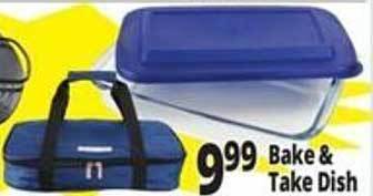 Ocean State Job Lot Bake & take dish offer