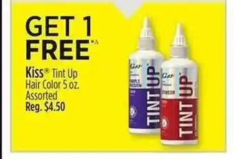 Dollar General Kiss tint up hair color offer