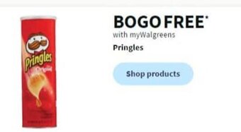 Walgreens Pringles offer