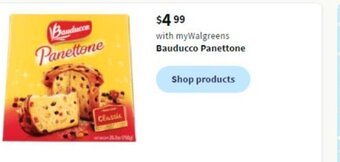 Walgreens Bauducco Panettone offer