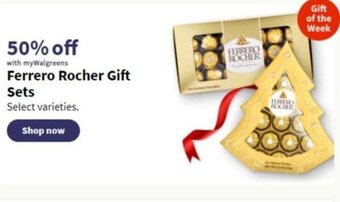 Walgreens Ferrero Rocher Gift Sets offer