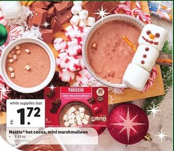 Lidl Nestle® hot cocoa, mini marshmallows offer