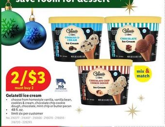 Lidl Gelatelli ice cream offer