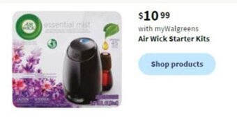 Walgreens Air Wick Starter Kits offer