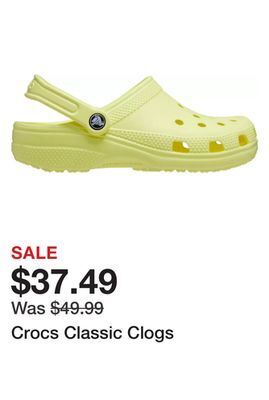 Dick's Sporting Goods Crocs classic clogs offer