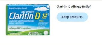 Claritin-D Allergy Relief